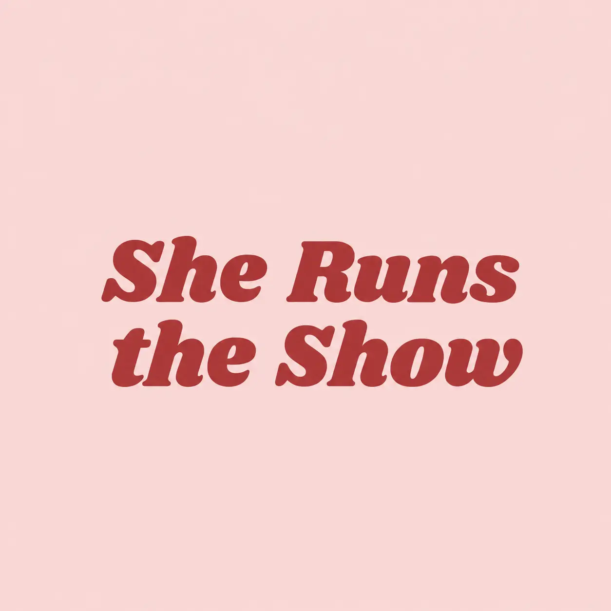 She Runs the Show Logo